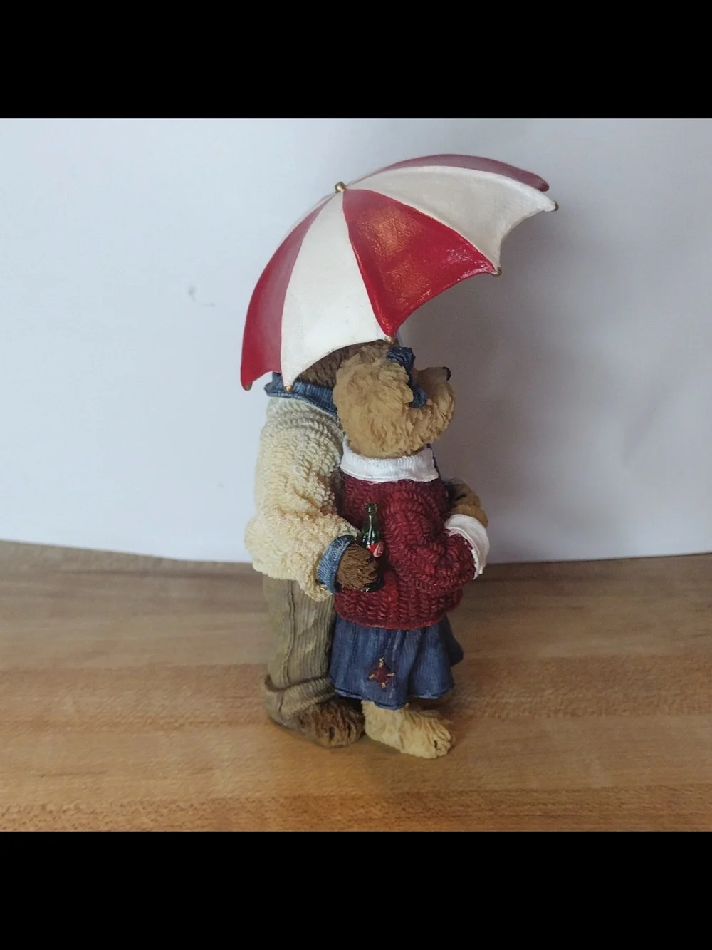 Boyds Bearstone Coca Cola Patricia Kenneth Rainy Days First Edition 1E Boxed